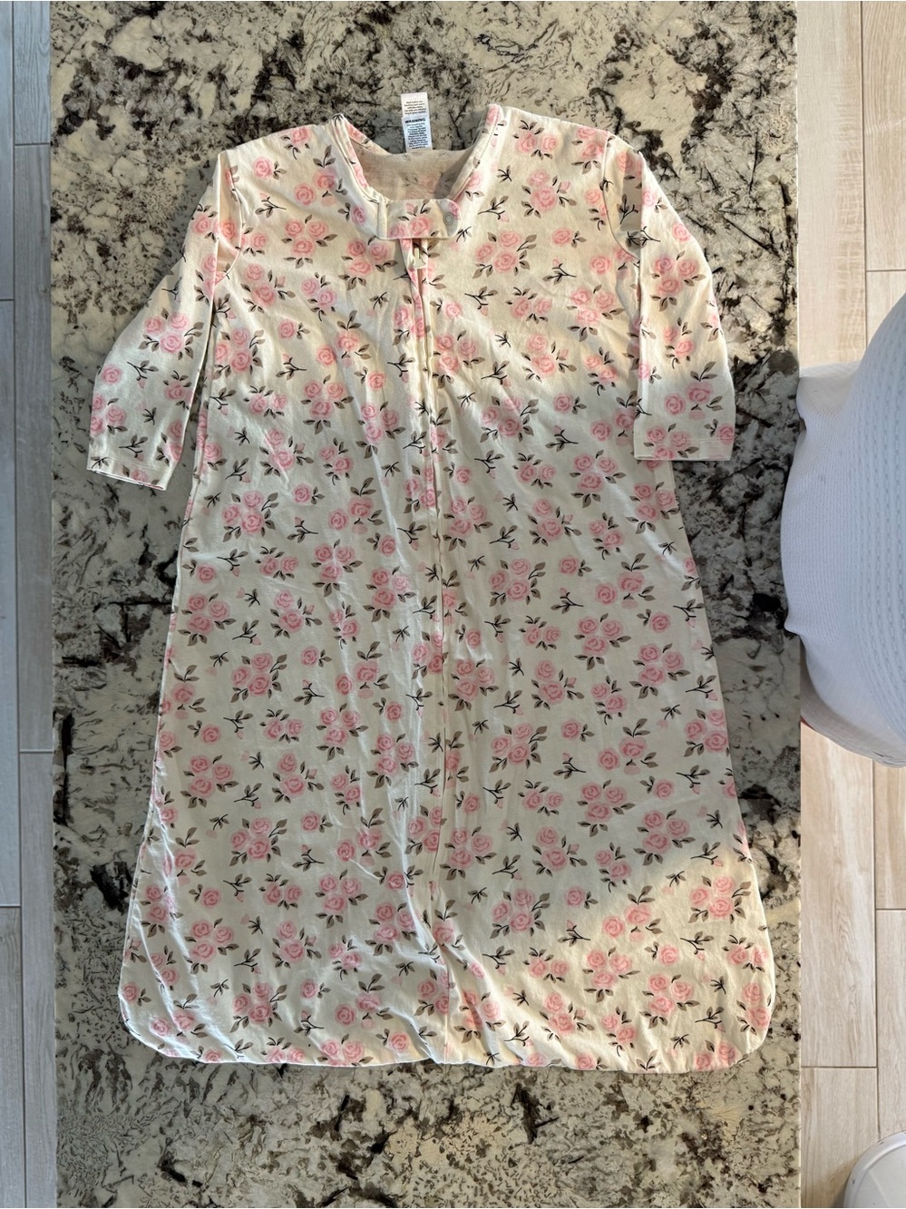 HB sleep sack for girl up to 24‎ months. Pink flowers